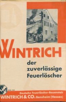 Ulotka informacyjna firmy "Wintrich & Co."