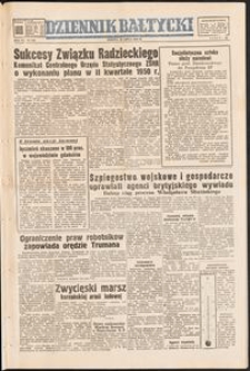 Dziennik Bałtycki, 1950, nr 206
