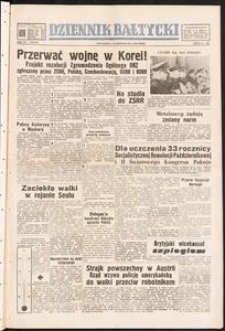 Dziennik Bałtycki, 1950, nr 274