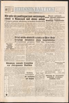 Dziennik Bałtycki, 1950, nr 279