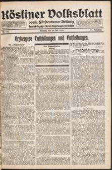 Kösliner Volksblatt [1919-07] Nr. 174