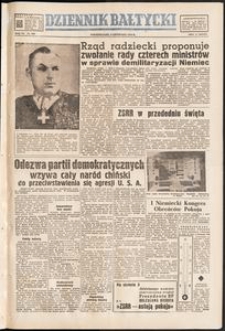 Dziennik Bałtycki, 1950, nr 306