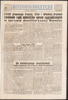 Dziennik Bałtycki, 1951, nr 3
