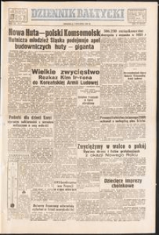 Dziennik Bałtycki, 1951, nr 6