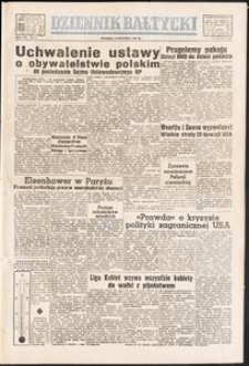 Dziennik Bałtycki, 1951, nr 8