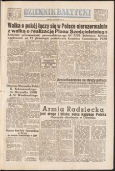 Dziennik Bałtycki, 1951, nr 54
