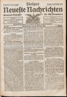 Stolper Neueste Nachrichten Nr. 240/1911