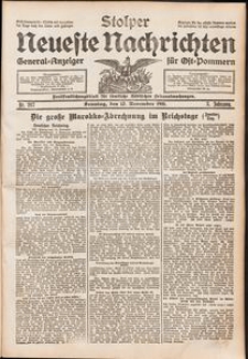 Stolper Neueste Nachrichten. Nr 167/1911
