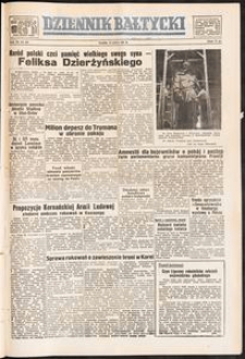 Dziennik Bałtycki, 1951, nr 190