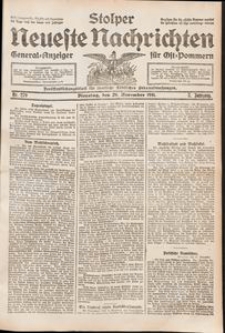 Stolper Neueste Nachrichten. Nr 269/1911