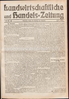 Landwirtschaftliche und Handels-Zeitung Nr. 49/1911