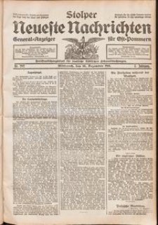 Stolper Neueste Nachrichten. Nr 292/1911