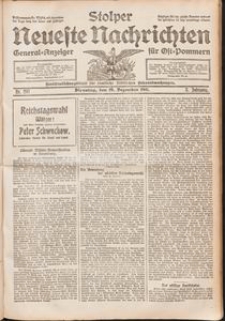 Stolper Neueste Nachrichten. Nr 297/1911