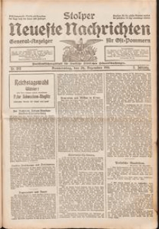 Stolper Neueste Nachrichten. Nr 303/1911