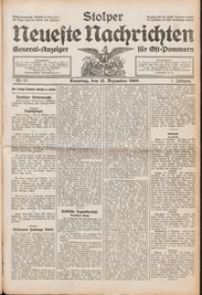 Stolper Neueste Nachrichten Nr. 67/1909