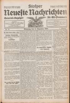 Stolper Neueste Nachrichten Nr. 68/1909