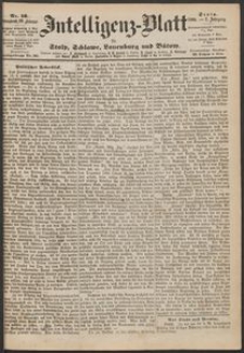 Intelligenz-Blatt für Stolp, Schlawe, Lauenburg und Bütow. Nr 16/1868 r.