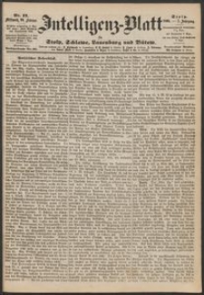 Intelligenz-Blatt für Stolp, Schlawe, Lauenburg und Bütow. Nr 17/1868 r.