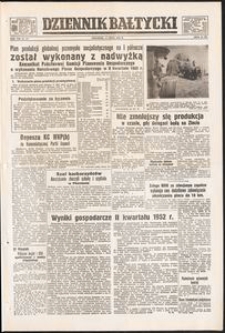 Dziennik Bałtycki, 1952, nr 170