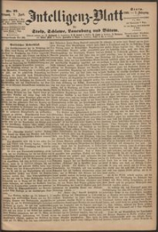 Intelligenz-Blatt für Stolp, Schlawe, Lauenburg und Bütow. Nr 27/1868 r.