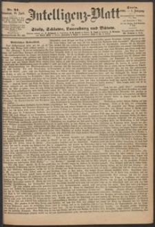 Intelligenz-Blatt für Stolp, Schlawe, Lauenburg und Bütow. Nr 34/1868 r.