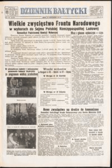 Dziennik Bałtycki, 1952, nr 260