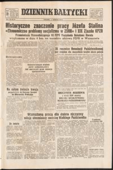Dziennik Bałtycki, 1952, nr 267
