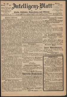 Intelligenz-Blatt f&uuml;r Stolp, Schlawe, Lauenburg und B&uuml;tow. Nr 45/1868 r.