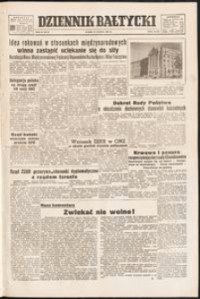 Dziennik Bałtyckii, 1953, nr 38