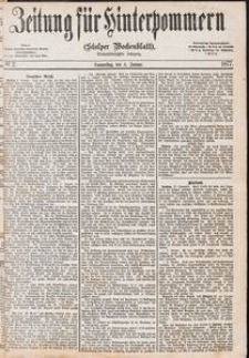 Zeitung für Hinterpommern (Stolper Wochenblatt) Nr. 2/1877