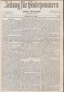 Zeitung für Hinterpommern (Stolper Wochenblatt) Nr. 6/1877
