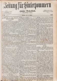 Zeitung f&uuml;r Hinterpommern (Stolper Wochenblatt) Nr. 16/1877