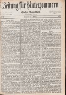 Zeitung f&uuml;r Hinterpommern (Stolper Wochenblatt) Nr. 19/1877