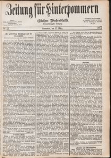 Zeitung f&uuml;r Hinterpommern (Stolper Wochenblatt) Nr. 43/1877
