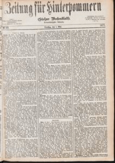 Zeitung für Hinterpommern (Stolper Wochenblatt) Nr. 68/1877